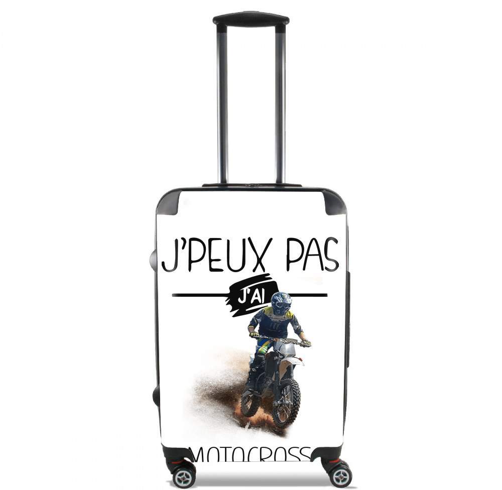 Valise trolley bagage L pour Je peux pas j'ai motocross