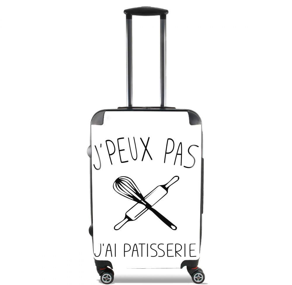 Valise trolley bagage L pour Je peux pas jai patisserie