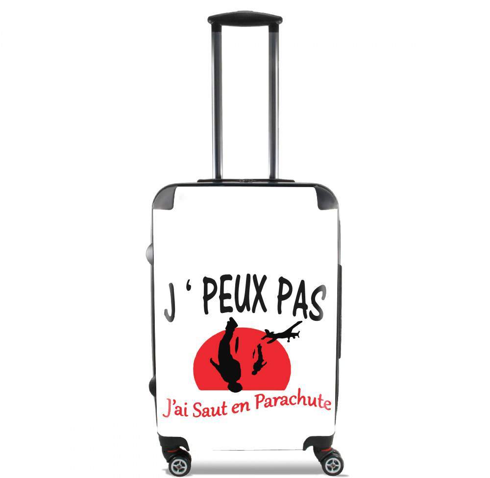 Valise trolley bagage L pour Je peux pas jai saut en parachute