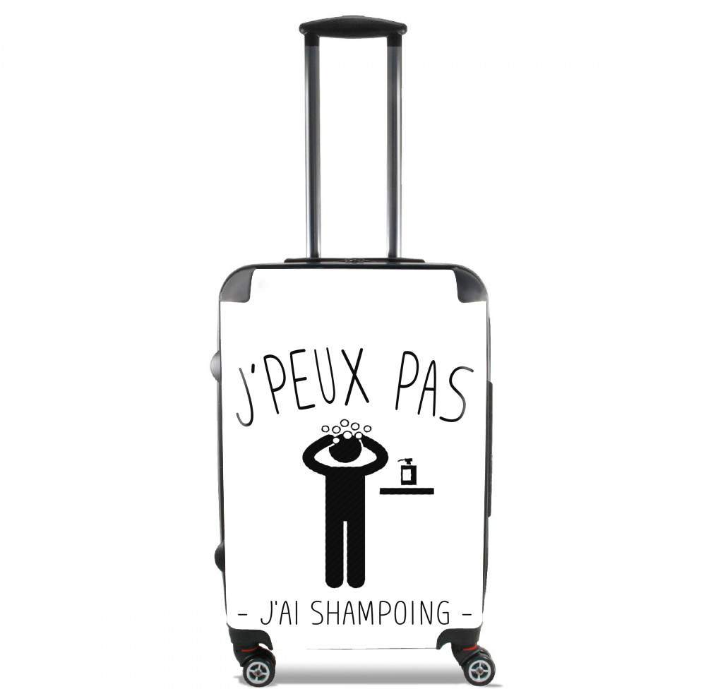 Valise trolley bagage L pour Je peux pas j'ai shampoing