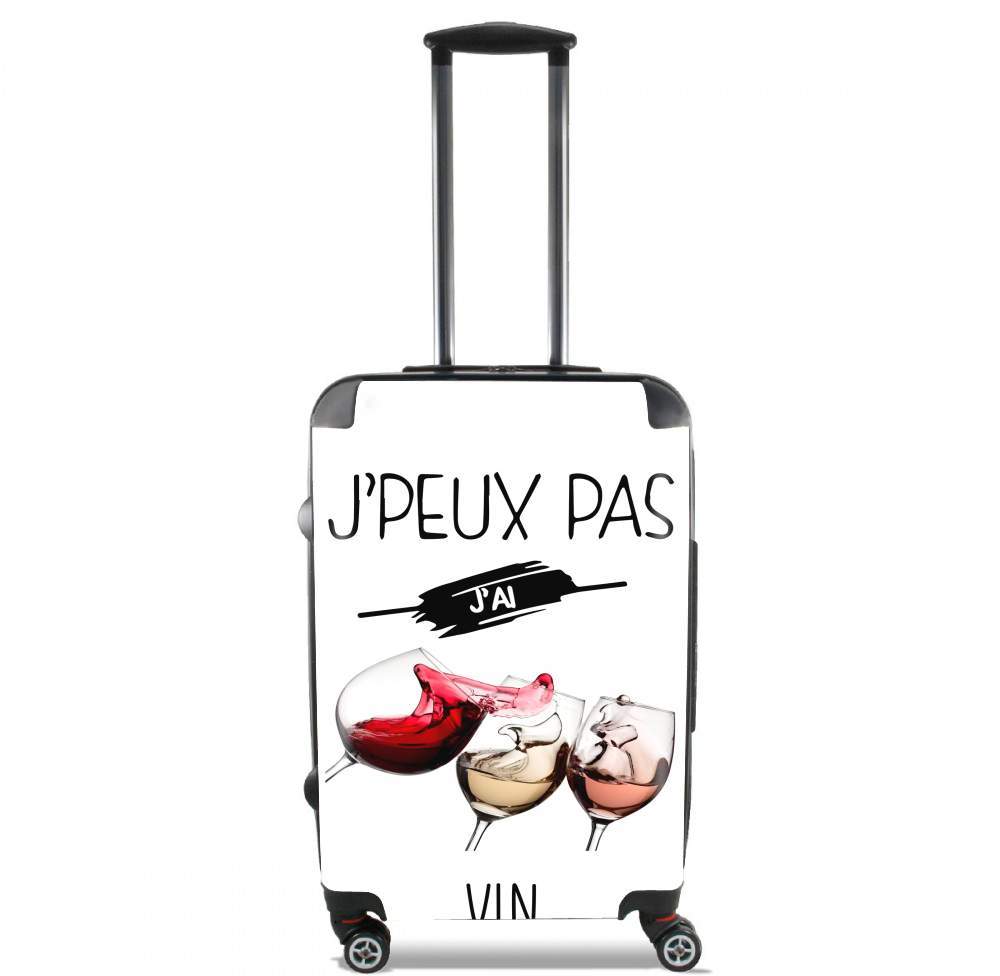 Valise trolley bagage L pour Je peux pas j'ai vin