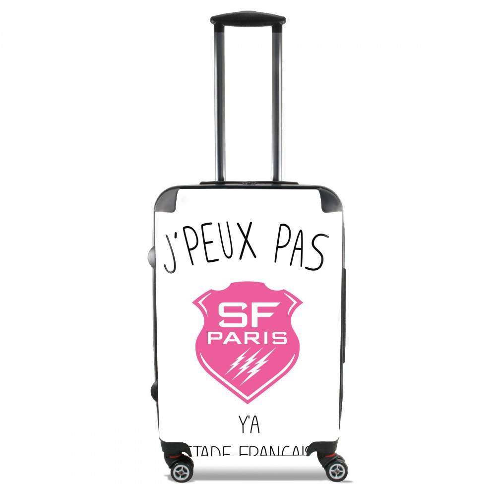 Valise trolley bagage L pour Je peux pas y'a stade français