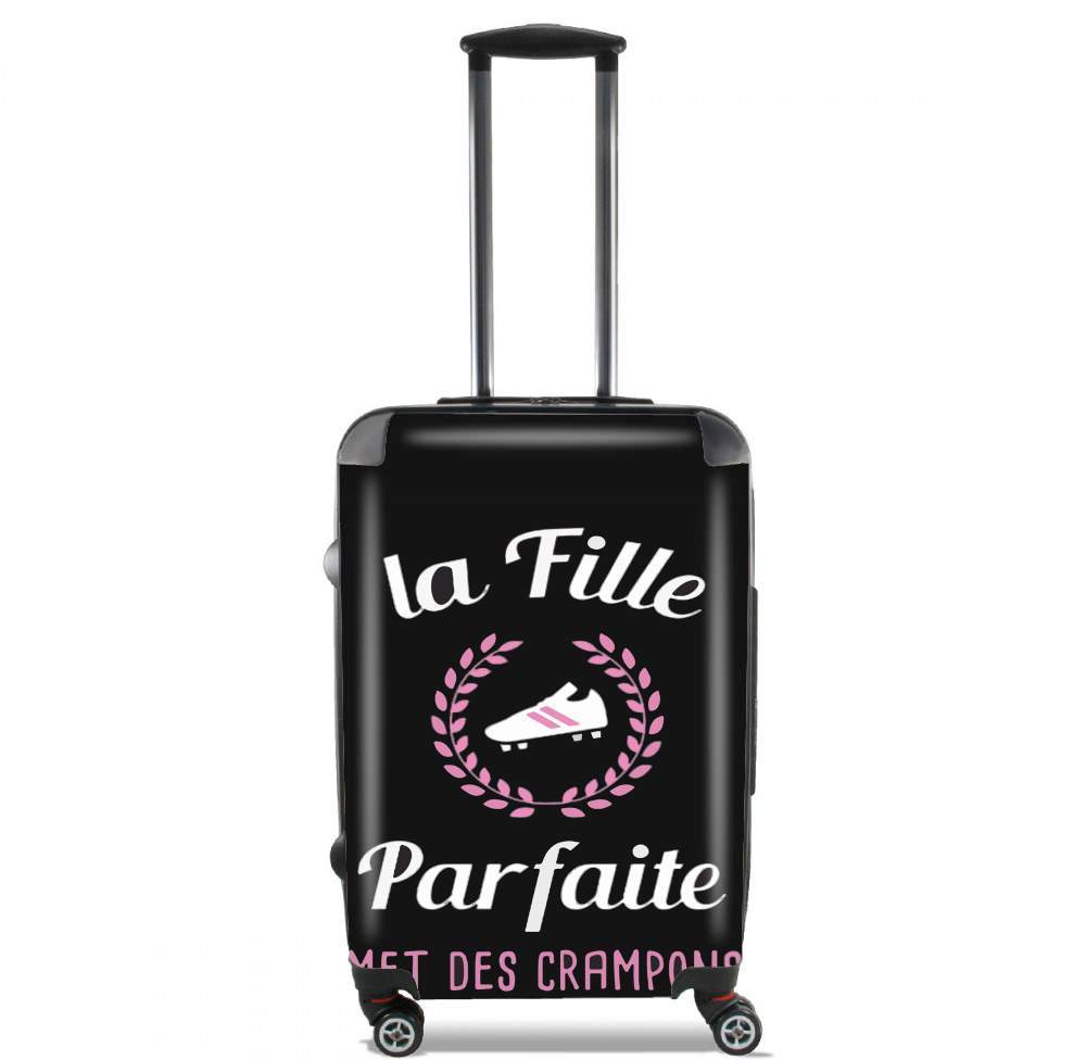 Valise trolley bagage L pour La fille parfaite met des crampons Footballeuse