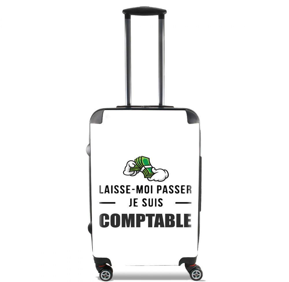 Valise trolley bagage L pour Cadeau Laisse moi passer je suis comptable