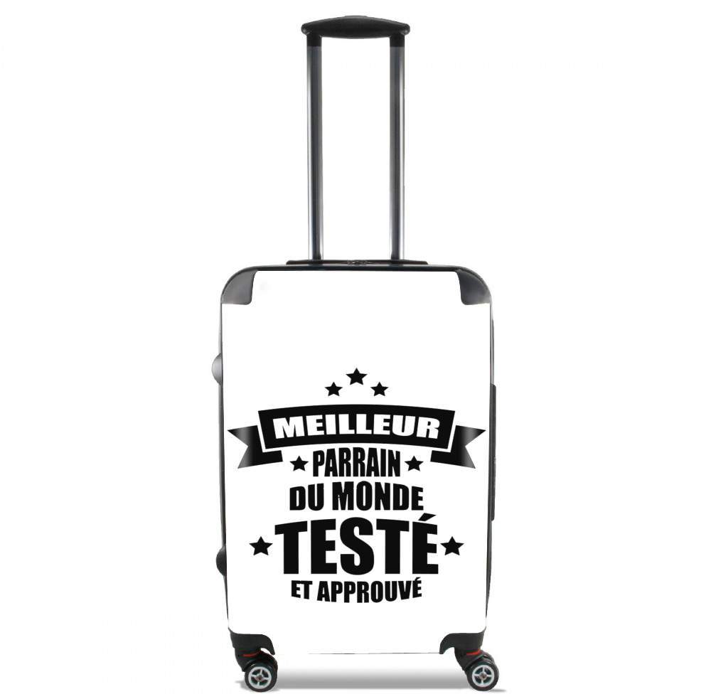 Valise trolley bagage L pour Meilleur parrain du monde