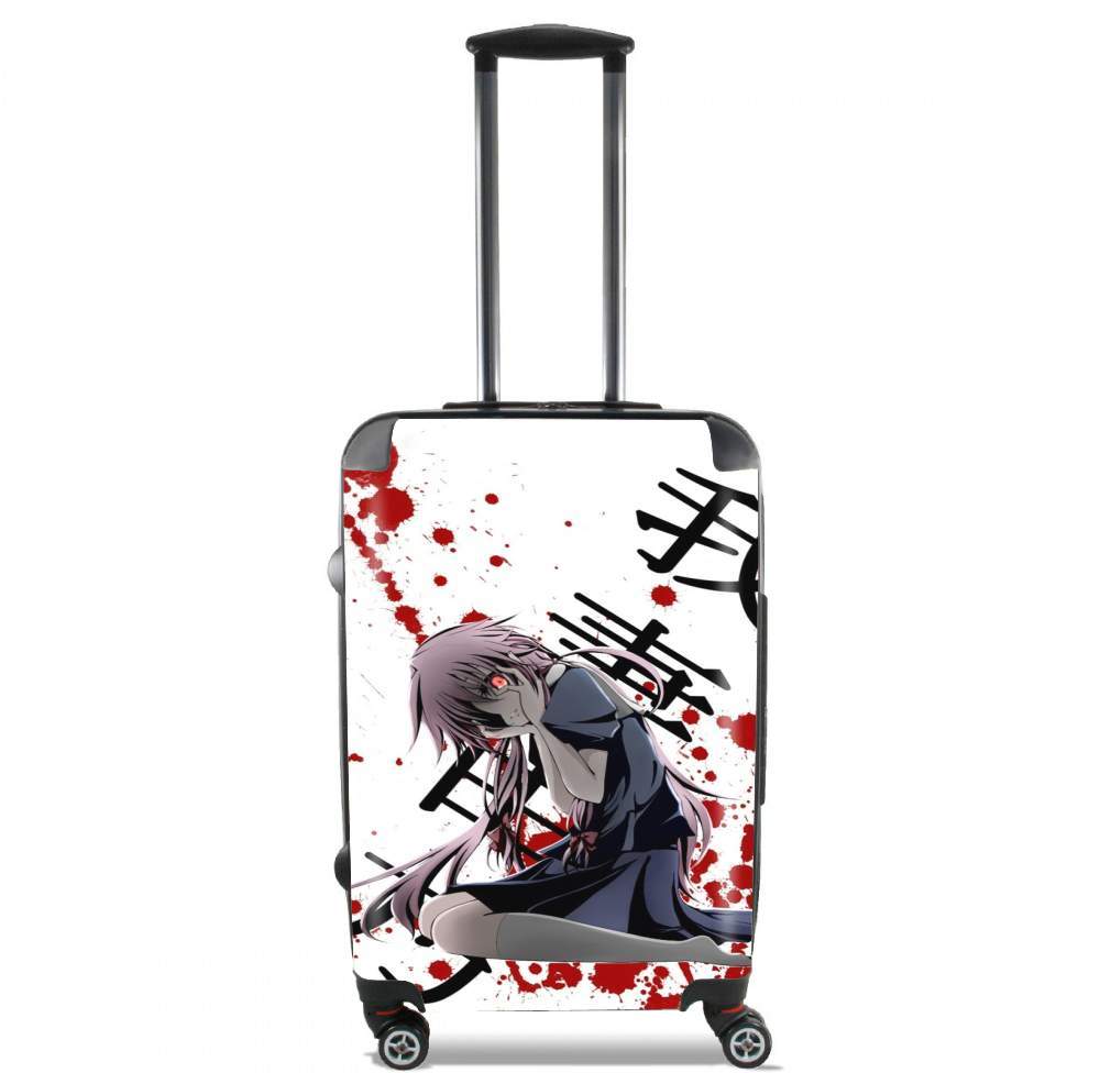 Valise trolley bagage L pour Mirai Nikki