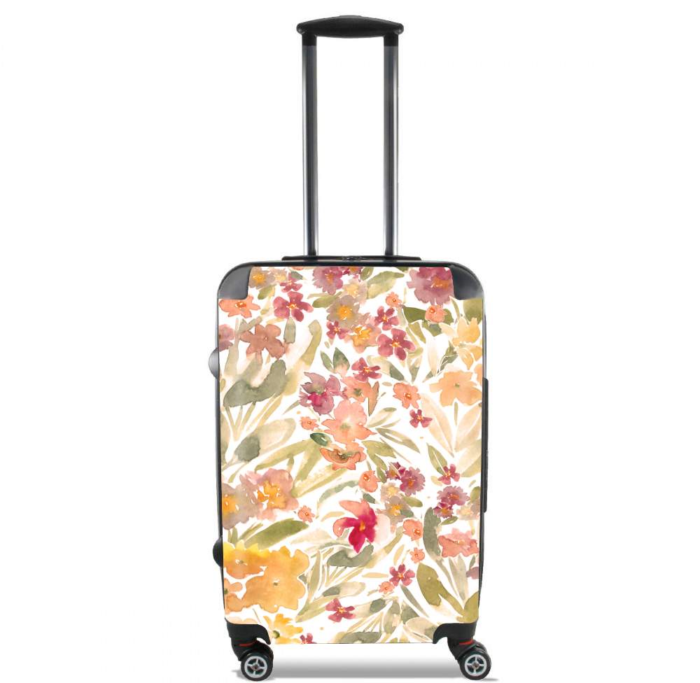 Valise trolley bagage L pour MODERN WATERCOLOR PASTEL FLORALS