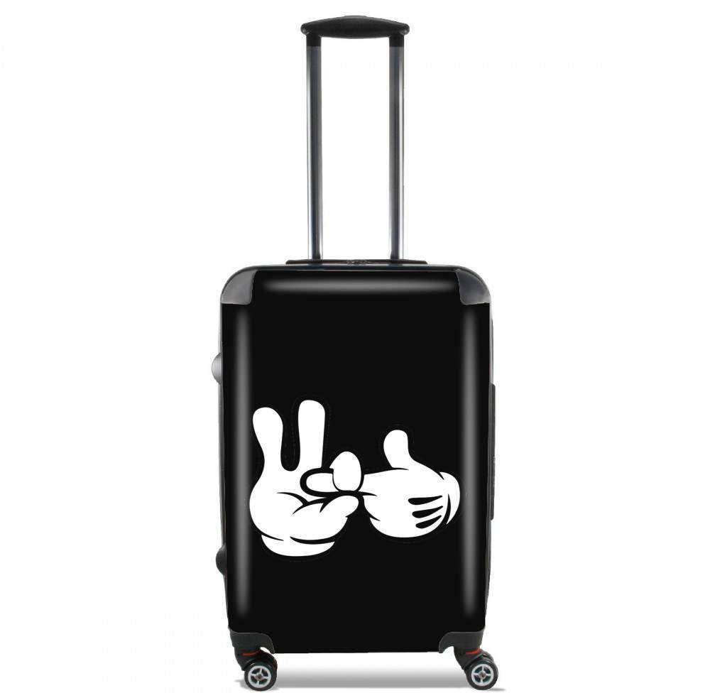 Valise trolley bagage L pour Mouse finger fuck