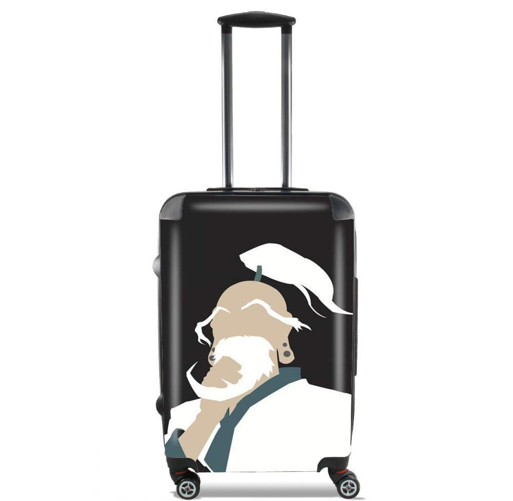 Valise trolley bagage L pour Netero Hunter x Hunter Minimalist Art