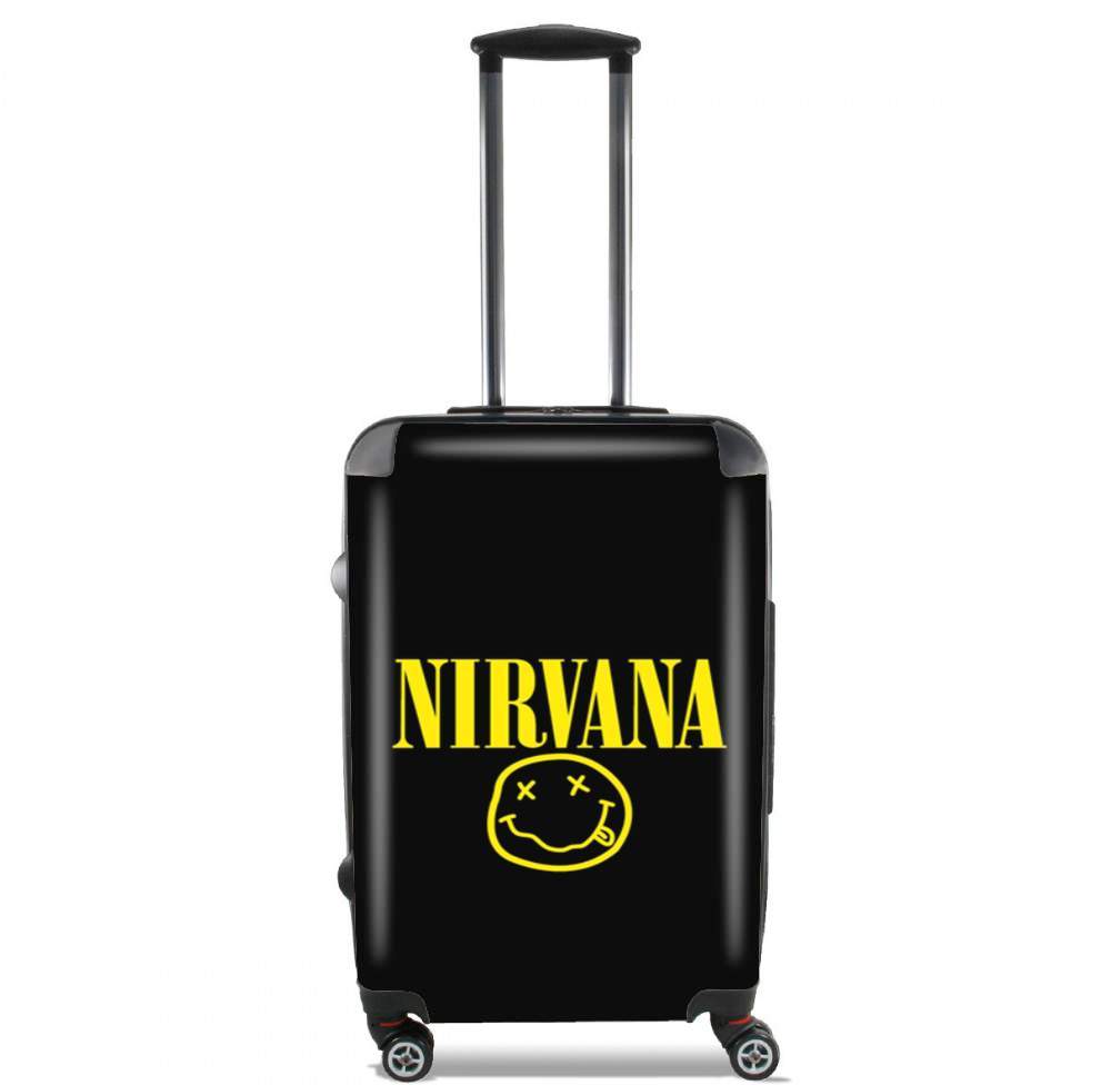 Valise trolley bagage L pour Nirvana Smiley