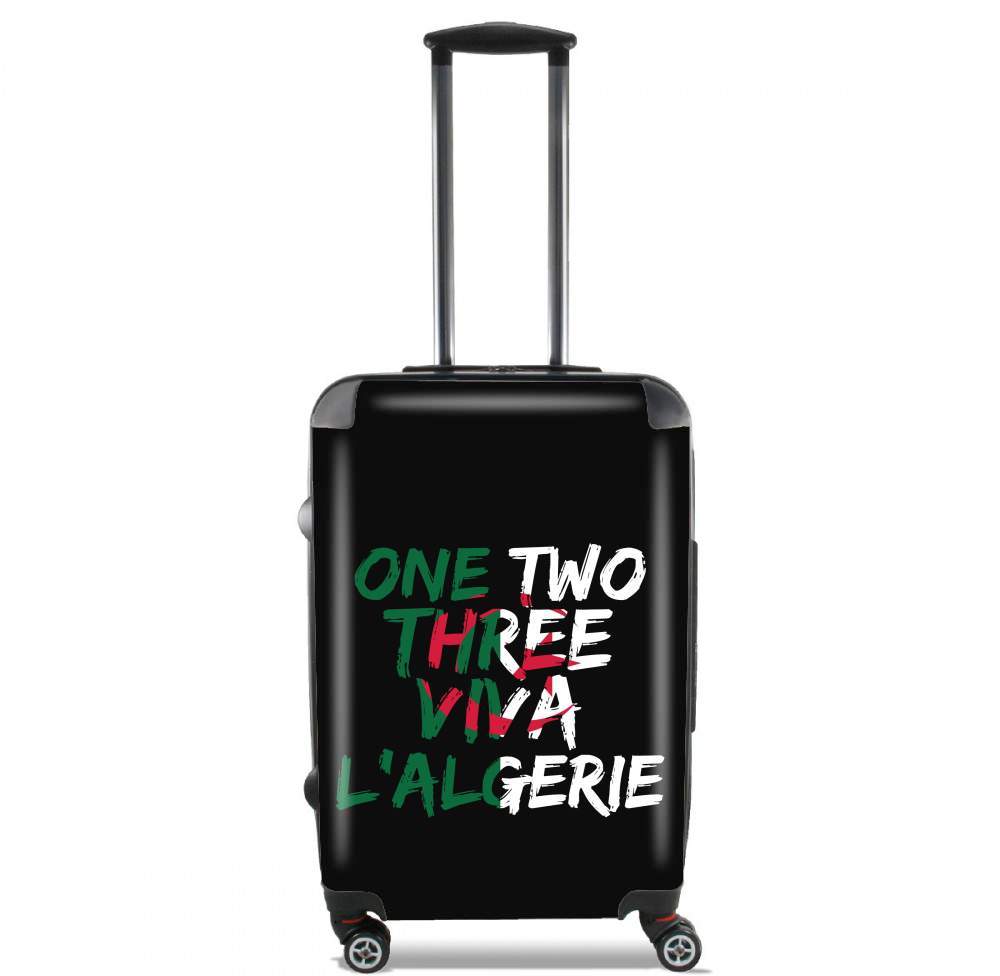 Valise trolley bagage L pour One Two Three Viva lalgerie Slogan Hooligans