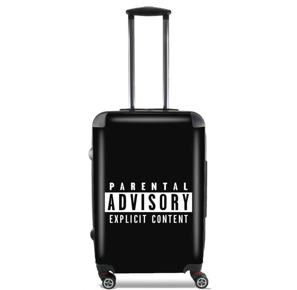 Valise trolley bagage L pour Parental Advisory Explicit Content