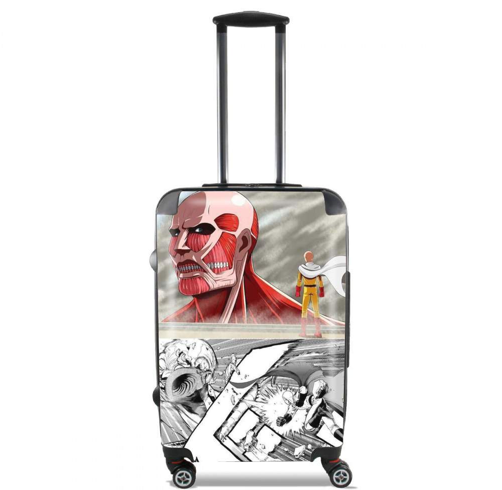 Valise trolley bagage L pour Saitama x Titan