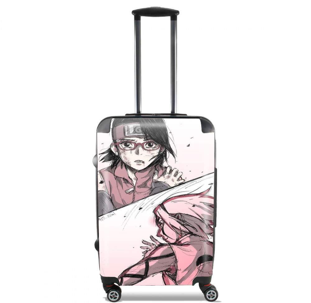 Valise trolley bagage L pour Sakura Uchiwa Daughter is my life