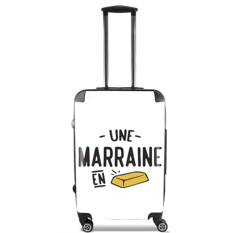 Valise trolley bagage L pour Une marraine en or