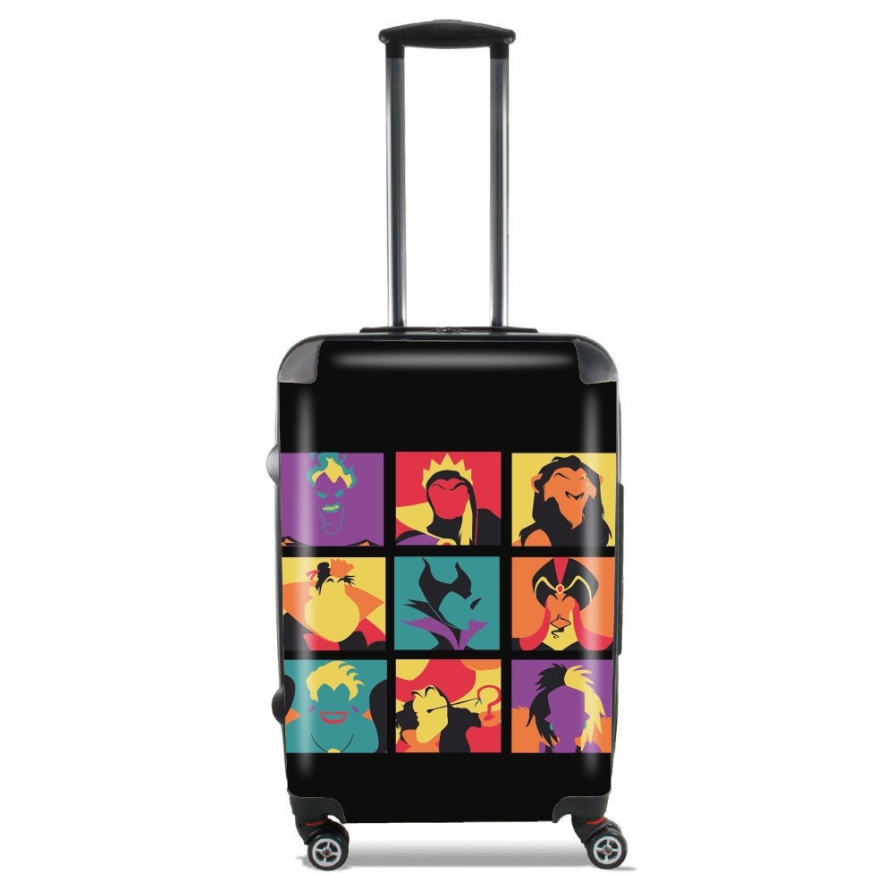 Valise trolley bagage L pour Villains pop