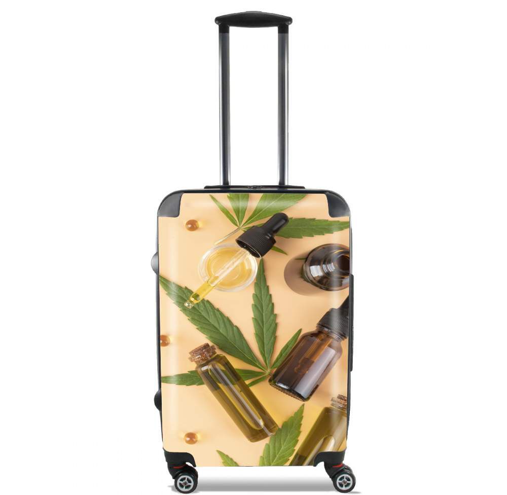 Valise trolley bagage XL pour CBD Cannabidiol