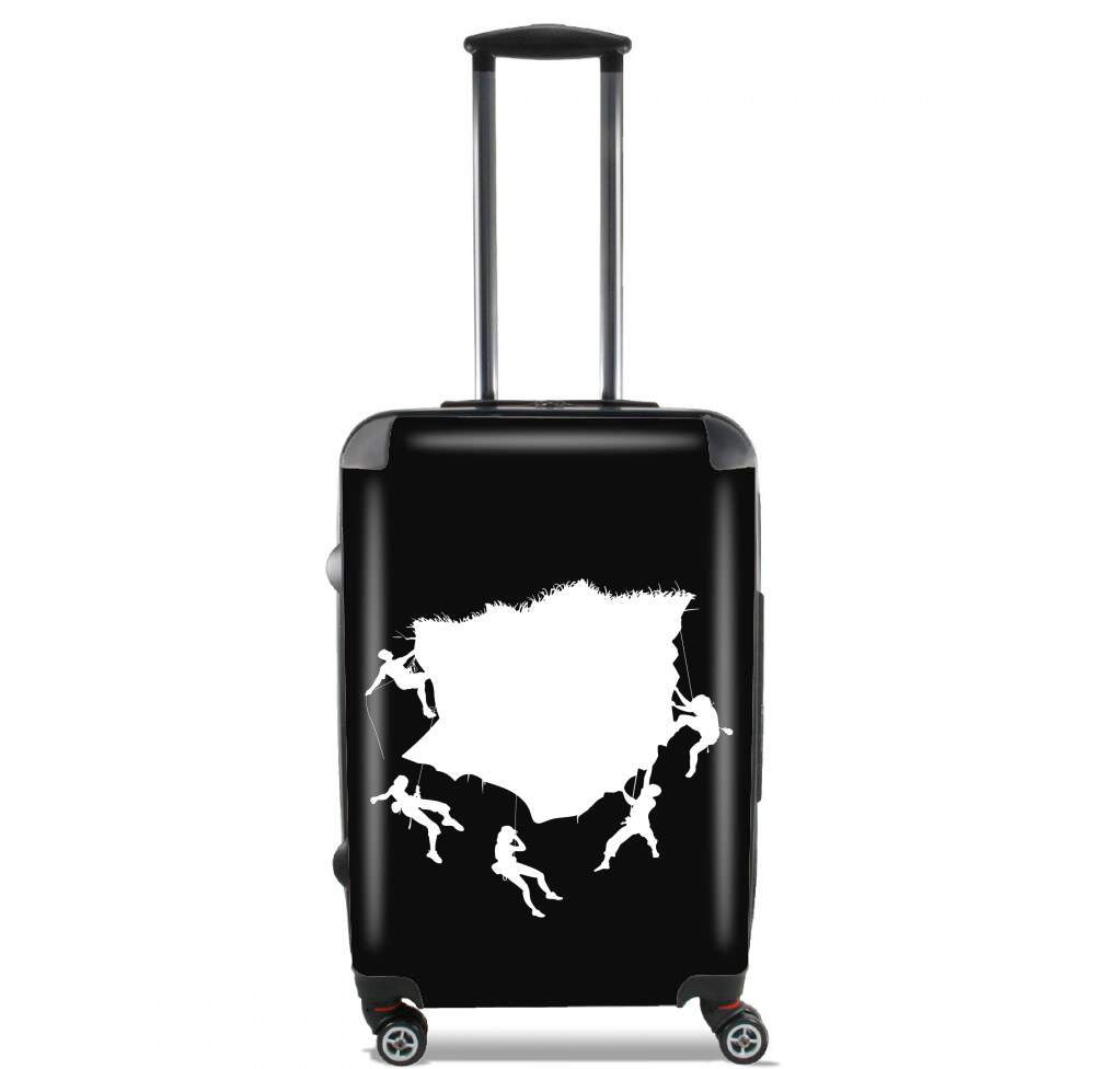 Valise trolley bagage XL pour climbing mountain vector