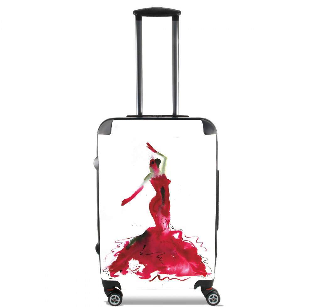 Valise trolley bagage XL pour Flamenco Danseuse