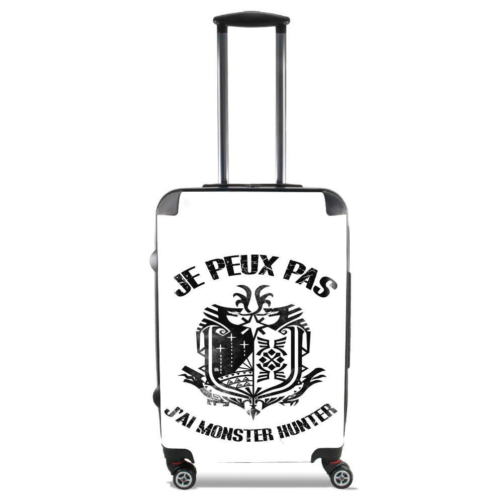 Valise trolley bagage XL pour Je peux pas j'ai Monster Hunter