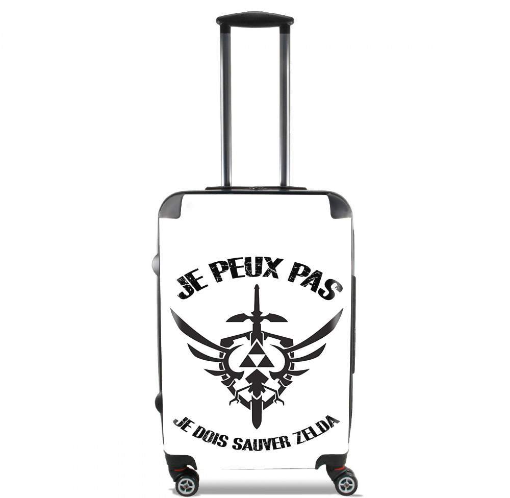 Valise trolley bagage XL pour Je peux pas, je dois sauver ZELDA