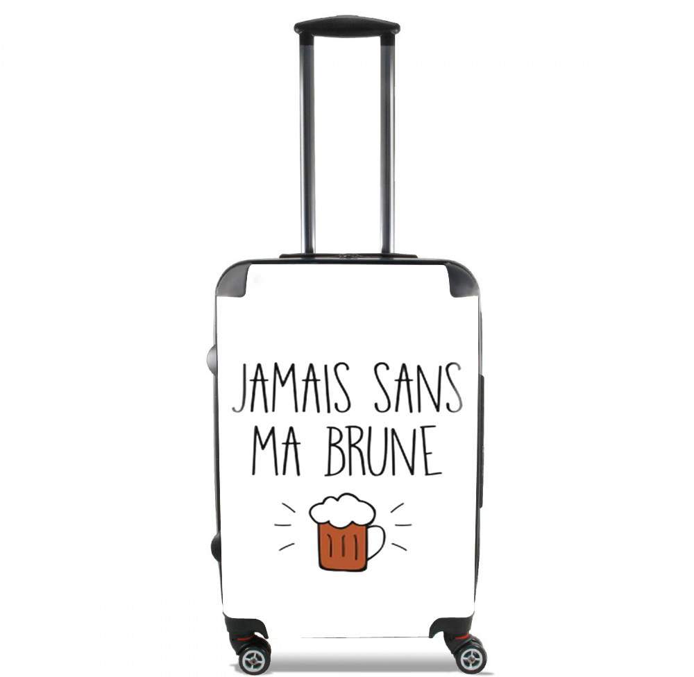 Valise trolley bagage XL pour Jamais sans ma brune