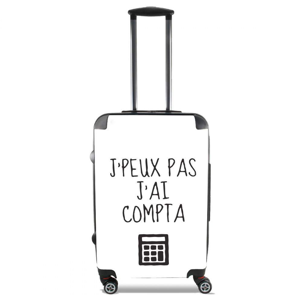 Valise trolley bagage XL pour Je peux pas j'ai compta