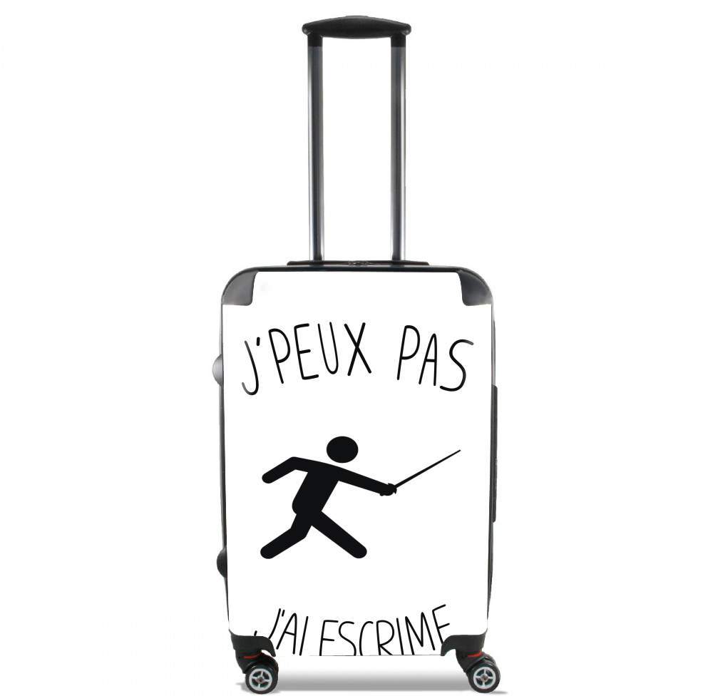 Valise trolley bagage XL pour Je peux pas jai escrime