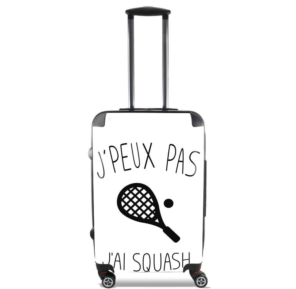 Valise trolley bagage XL pour Je peux pas j'ai squash