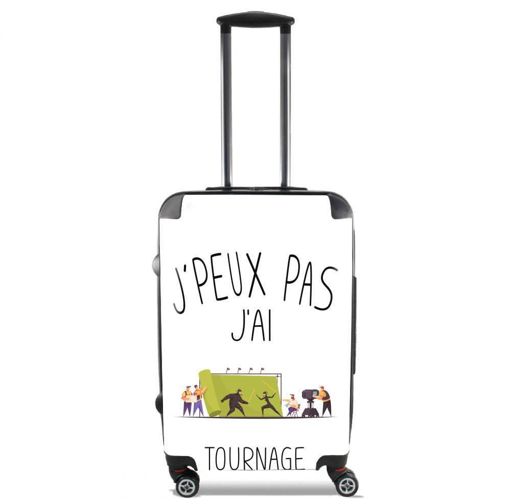 Valise trolley bagage XL pour Je peux pas j'ai tournage