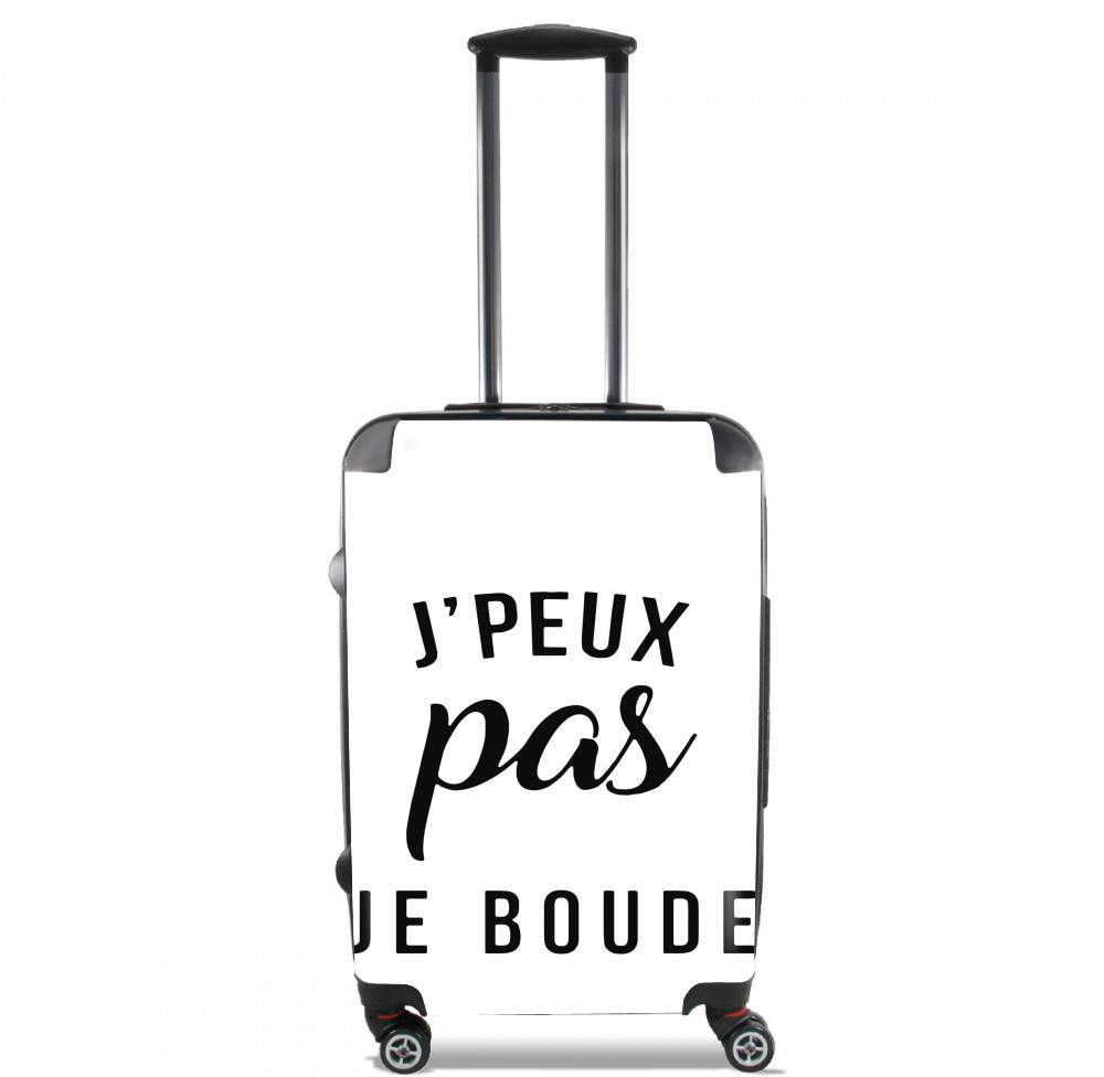 Valise trolley bagage XL pour Je peux pas je boude