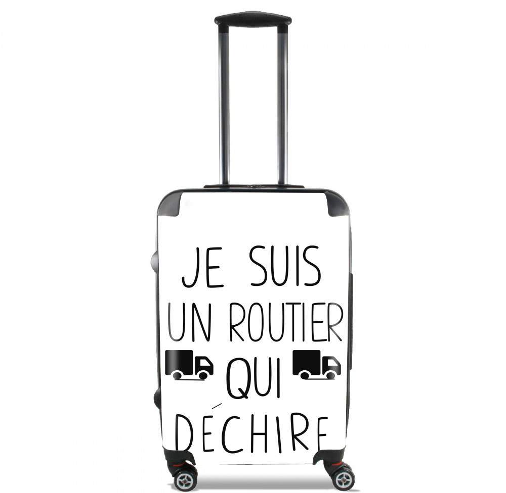 Valise trolley bagage XL pour Je suis un routier qui déchire