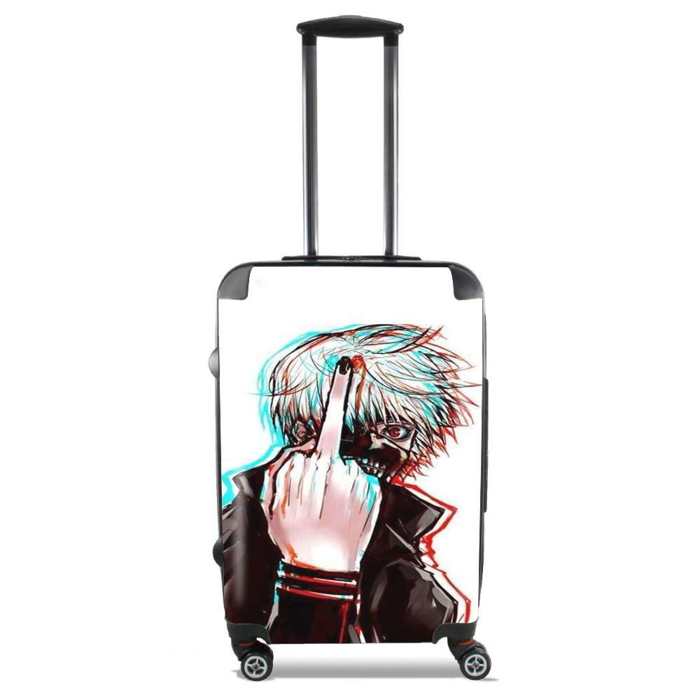 Valise trolley bagage XL pour Ken Kaneki Hello Fuck