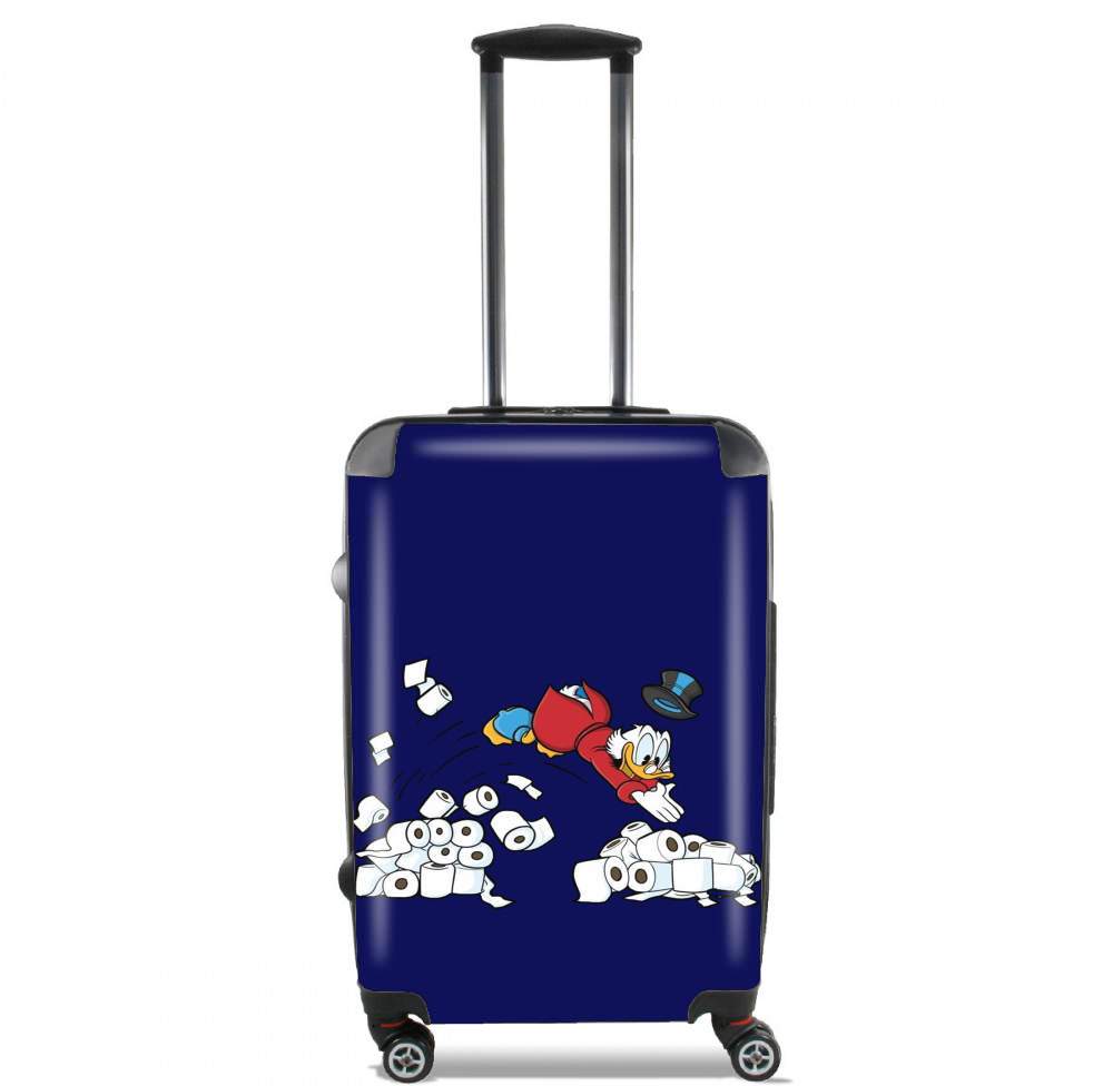 Valise trolley bagage XL pour Papier Toilette - Nouvelle richesse de Picsou