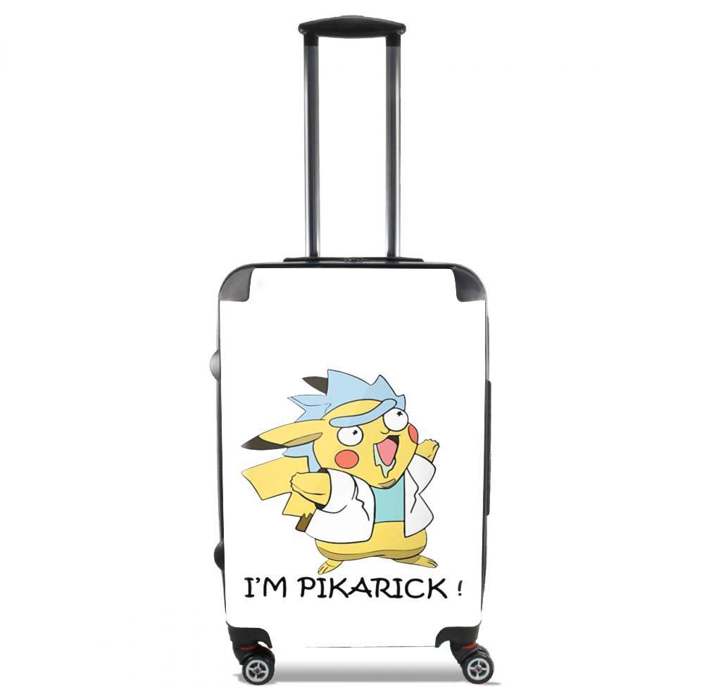 Valise trolley bagage XL pour Pikarick - Rick Sanchez And Pikachu 