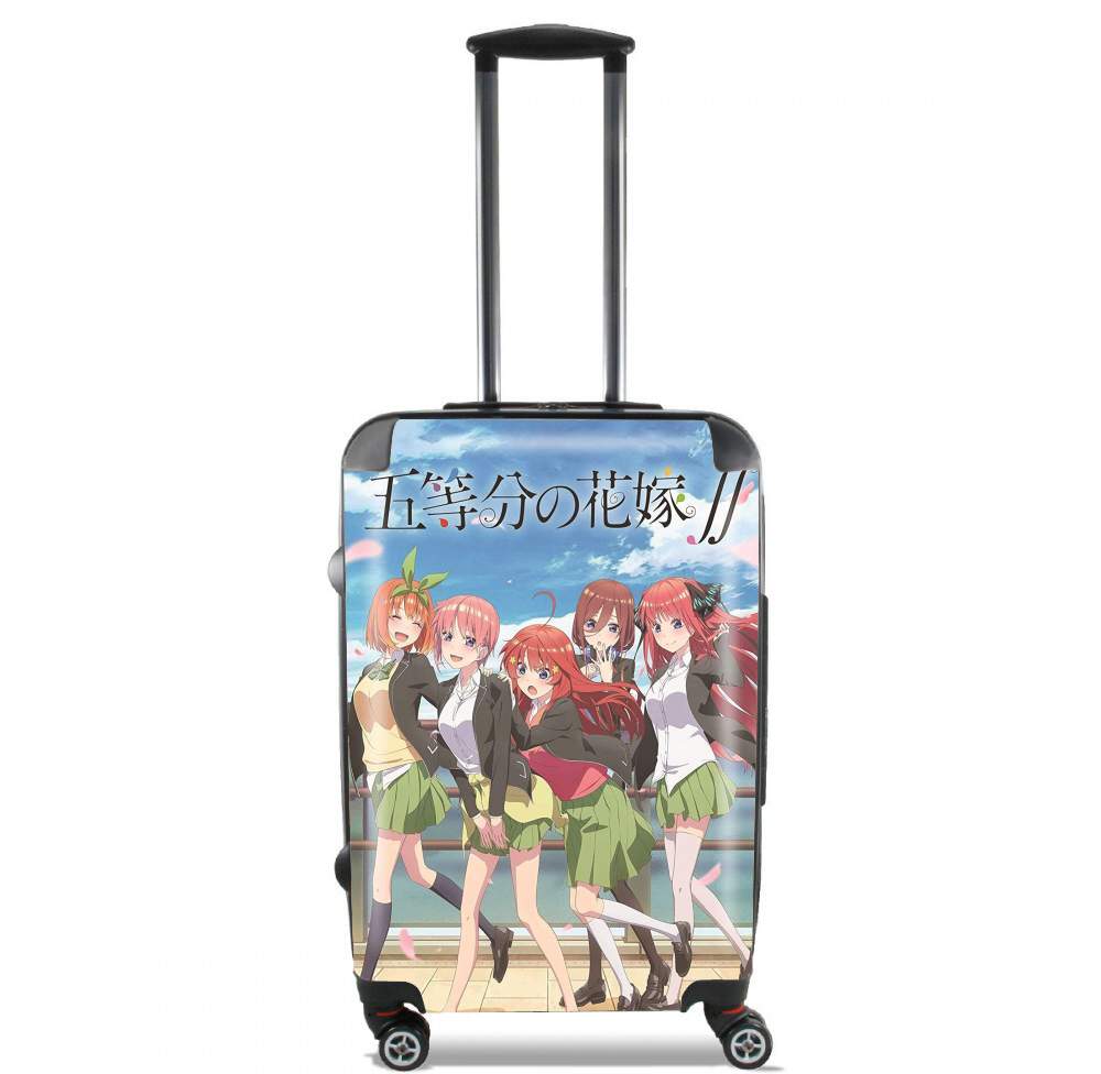 Valise trolley bagage XL pour quintessential quintuplets