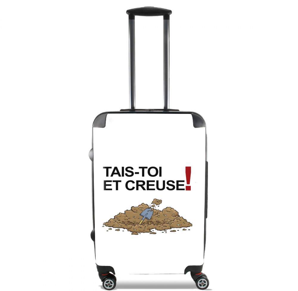 Valise trolley bagage XL pour Tais toi et creuse