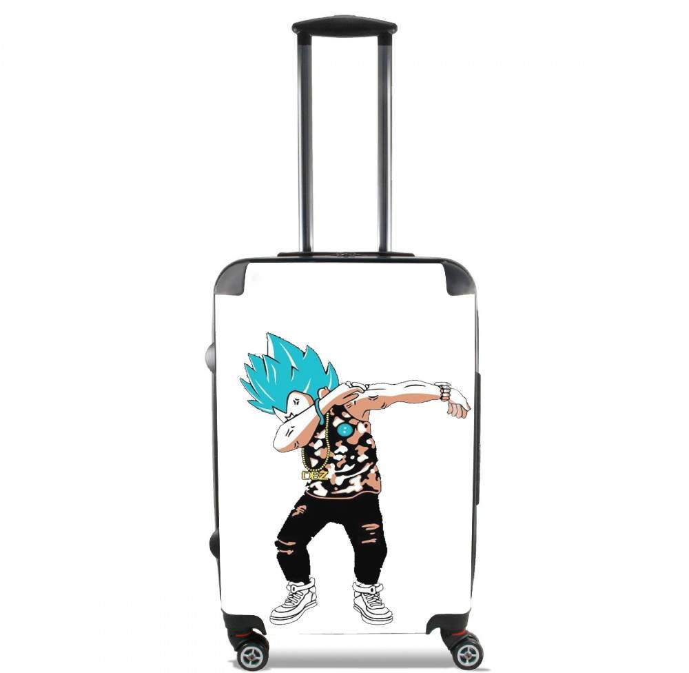 Valise trolley bagage XL pour Vegeta Sayian God Dab